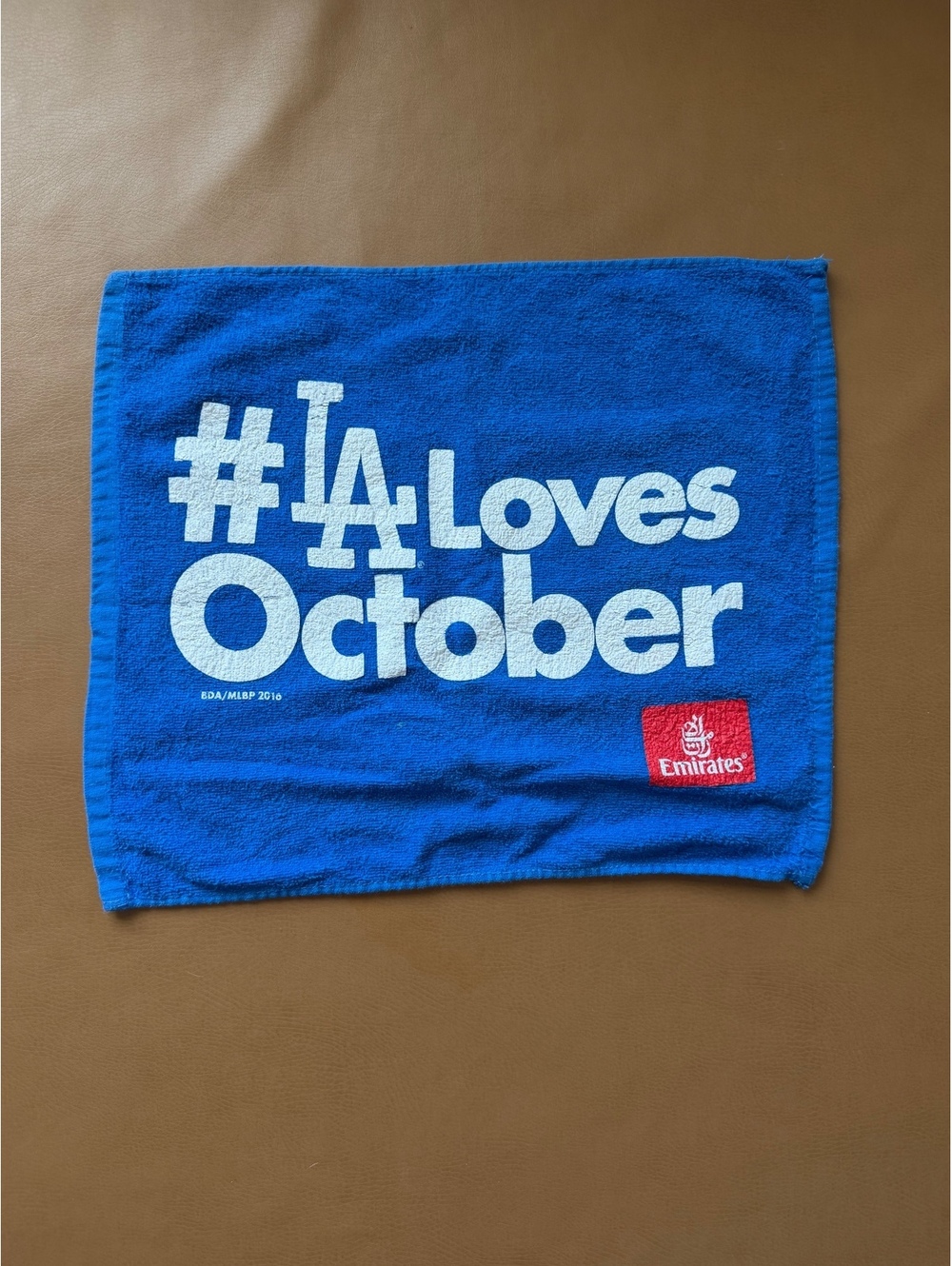 Los Angeles Dodgers #LALovesOctober MLB Fan Towel